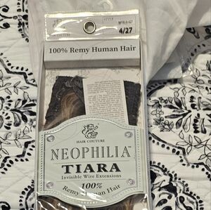 Neophilia Tiara 100% Remy Human Hair Invisible Wire Extensions